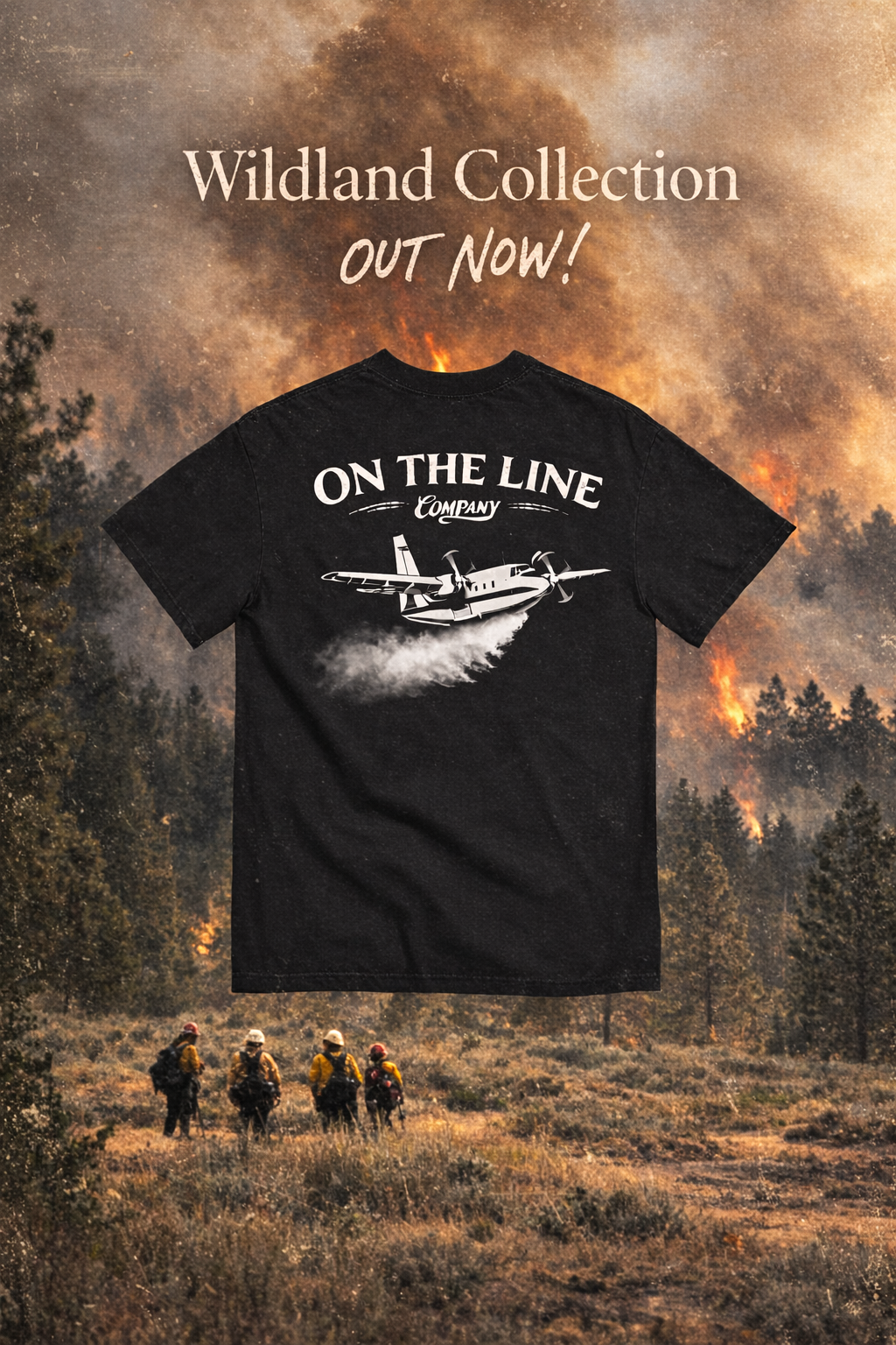 AirTanker Tee in Black