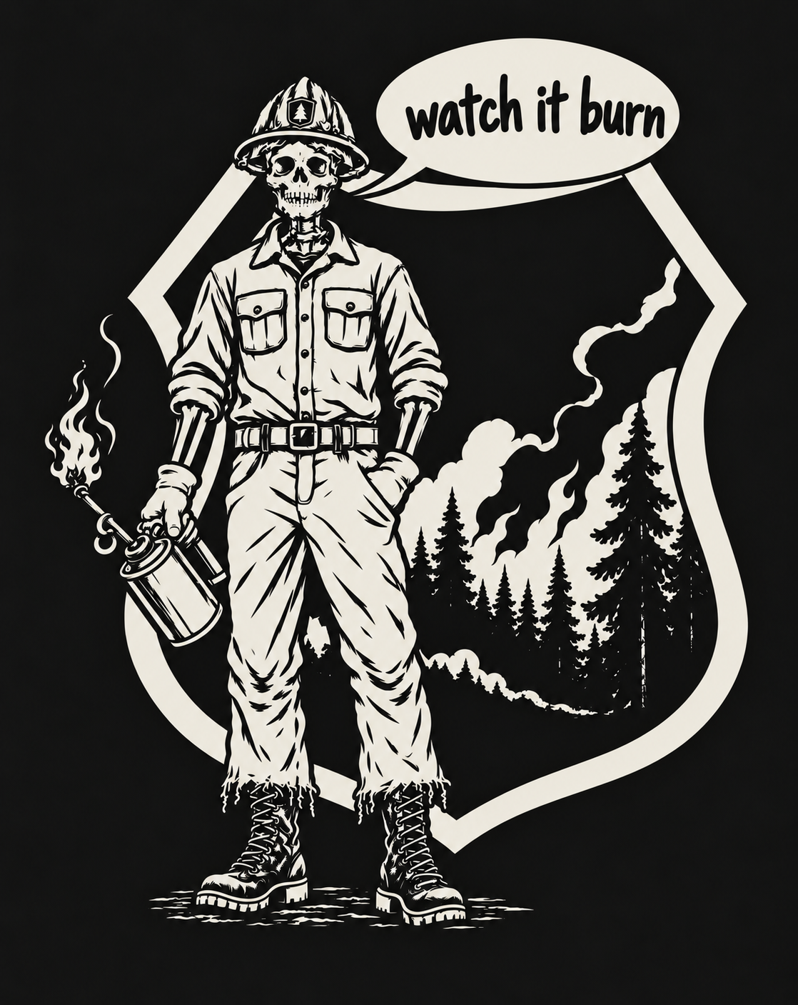 Watch It Burn Tee